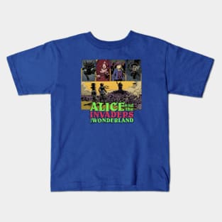 Alice and the Invaders From Wonderland Kids T-Shirt